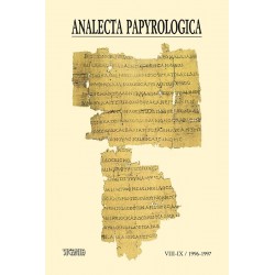 Analecta Papyrologica, VIII-IX (1996-1997)
