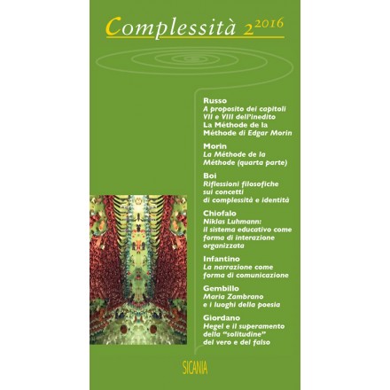 Complessità, 2 (2016)