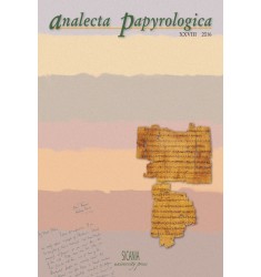 Analecta Papyrologica, XXVIII (2016)