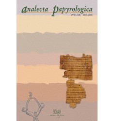 Analecta Papyrologica, XVIII-XX (2006-2008)