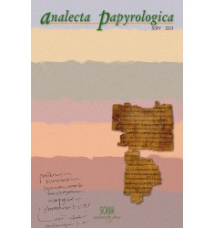 Analecta Papyrologica, XXV (2013)